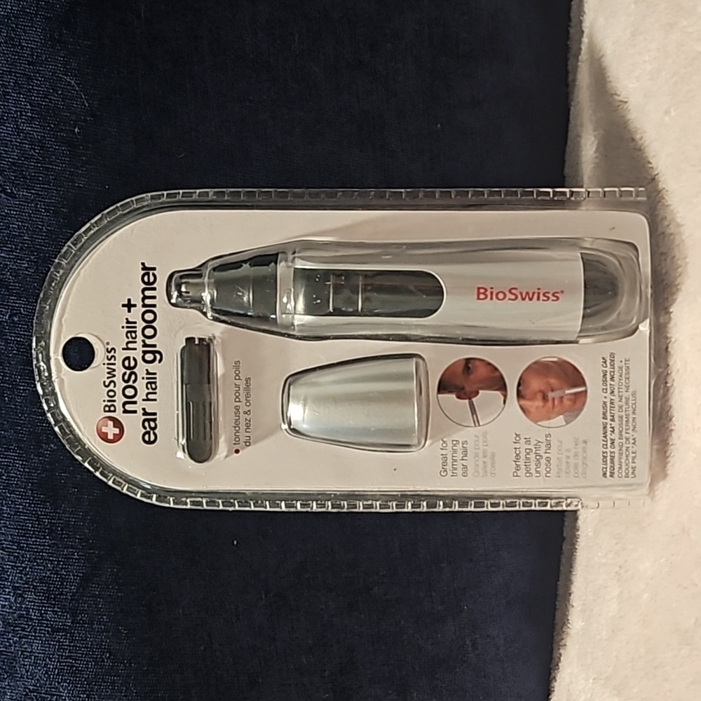 👃👂BioSwiss Nose Hair + Ear Hair Groomer